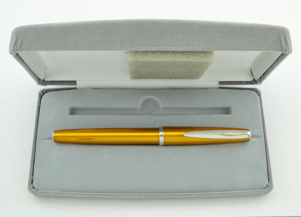 Waterford Grafton Fountain Pen Gold, Medium Nib (Near Mint in Box